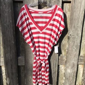 Women’s Ralph Lauren deep V-neck dress/cover up.